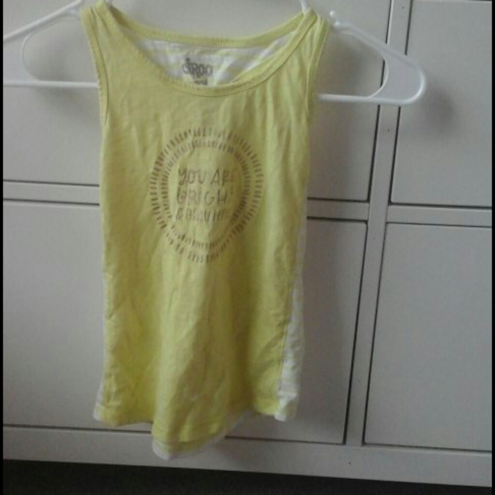 Yellow tank top
